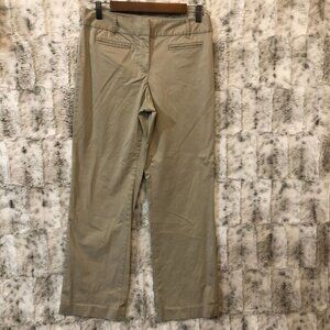 Talbots Womens Chino Pants Size 6 Petite Tan Khaki Straight Leg